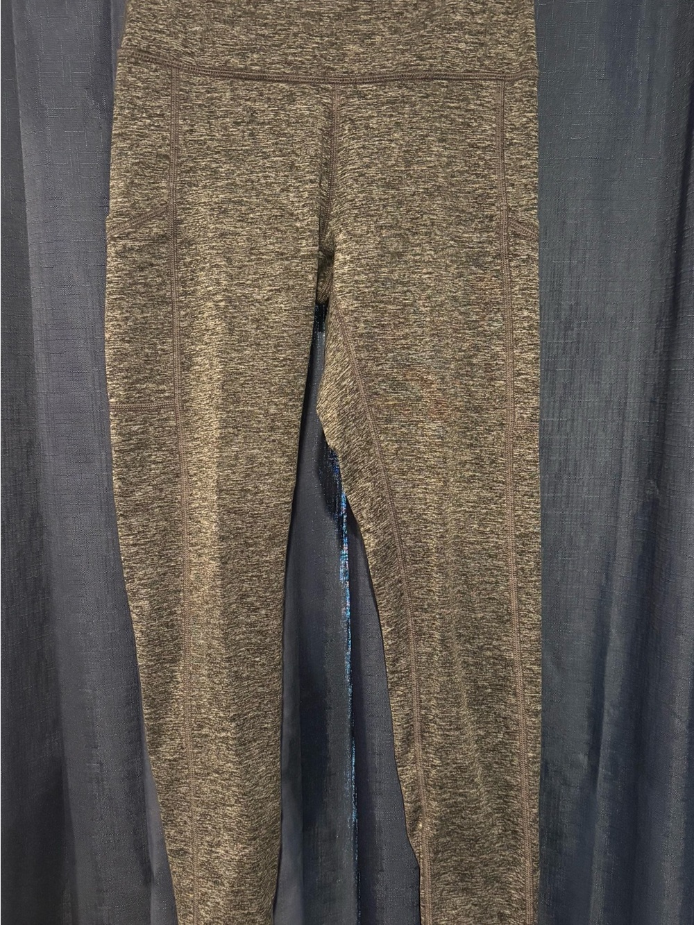 aerie Heathered Gray High-Waist Performance Leggings